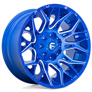 Fuel D770 Twitch Anodized Blue Milled