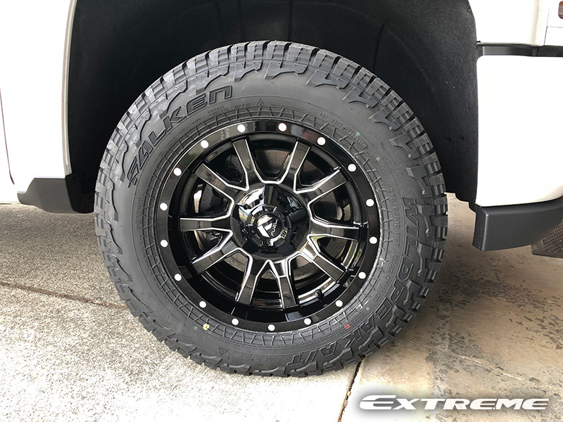 2018 Chevy Silverado 1500 Fuel Vandal 18x9 1 Wheels Falken Wildpeak At3w 275x65 R 18 Tires 