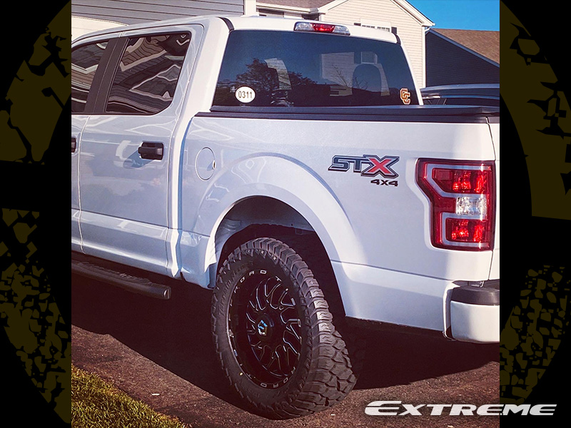 2019 Ford F150 Xl Tis 544mb 20x9 Amp Terrain Attack At 305 55r20 Suspension Lift Rough Country 