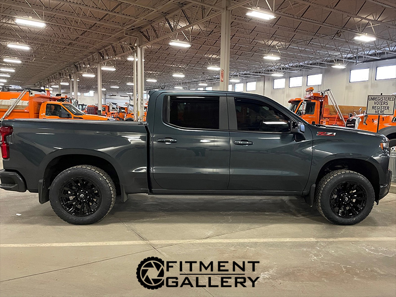 2020 Chevrolet Silverado Rst 4x4 Fuel D675 20x10 Toyo Open Country At3 285 55r20 2in Motofab Leveling Kit 