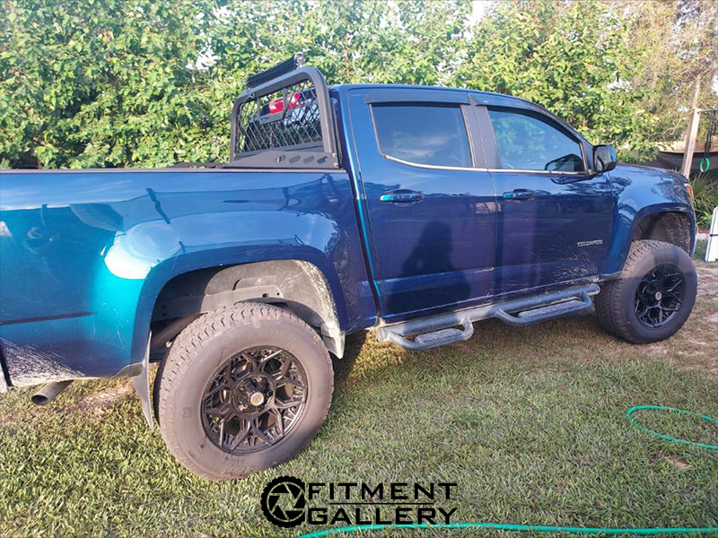 2020 Chevy Colorado Lt 4play 4ps60 18x9 General Grabber Apt 275 65r18 Maxtrax 4in Suspension Lift 