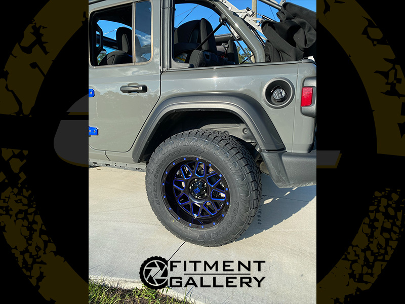 2021 Jeep Wrangler Sport Xd Grenade 18x9 Toto Open Country 275 65r18 