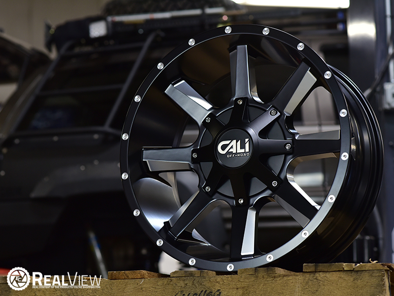 Cali Offroad Busted 9100 20x9 0 Off Satin Black Milled Wheels Rims 
