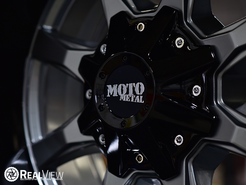 Mo970 Grey Black Lip 18x10 24 Wheels Rims 