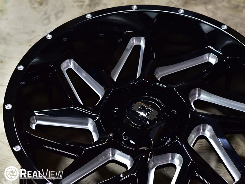 Vision 361 Spyder 20x9 12 Gloss Black Milled Spoked Wheels Rims 