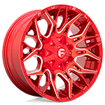 Fuel Offroad D771 Twitch Candy Red Milled 20x10 -18