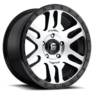 Fuel Recoil D585 Gloss Black W/ Brushed Face