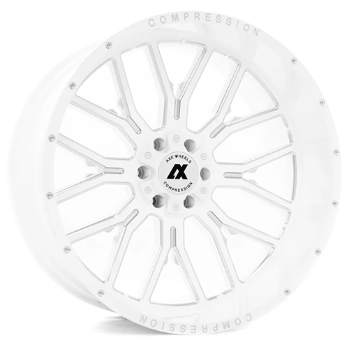 Axe Off-Road AX6.3 Gloss White Milled Photo