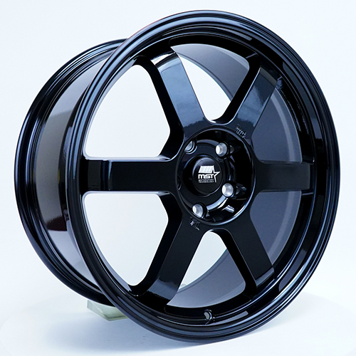 MST Flow Formed Time Attack D3 Gloss Black Photo