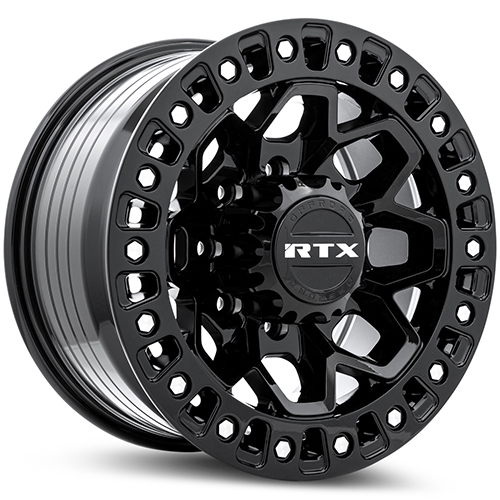 RTX Zion Gloss Black W/ Milled Rivets