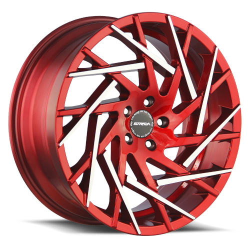 Strada Nido S64 Candy Red Machined Tips Photo
